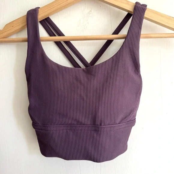 Lululemon Energy Bra Long Line Ribbed - Picture 3 of 6
